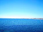 вид на море с верхней набережной в Анапе