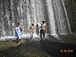 Новоафонский рукотворный водопад