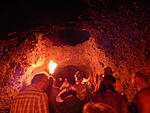 В пещере между вторым и третьем ущельем